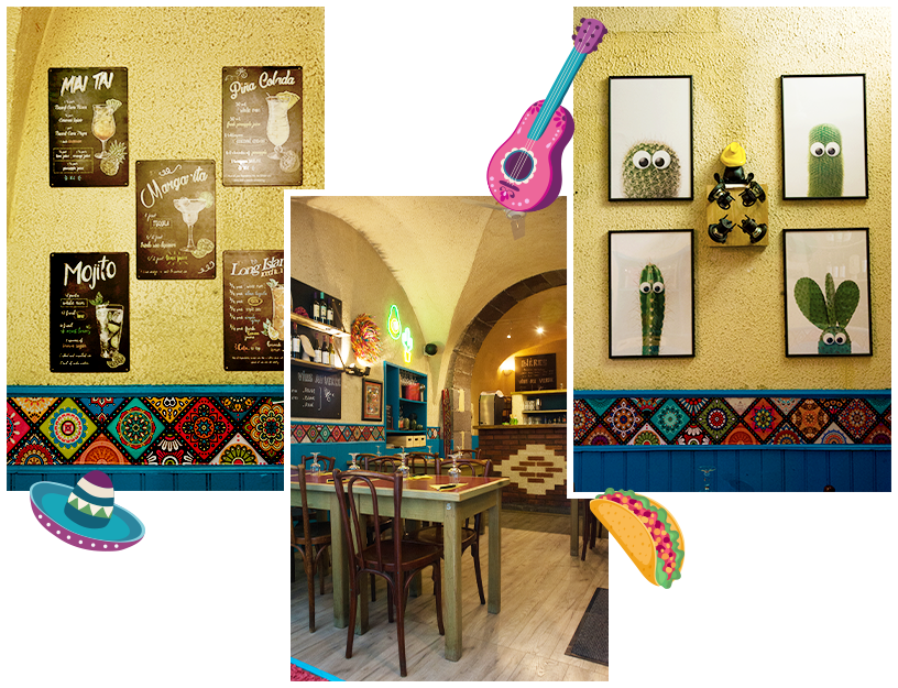 Le restaurant - Fiesta Grande - Restaurant Mexicain - Clermont-Ferrand - restaurant a faire CLERMONT-FERRAND